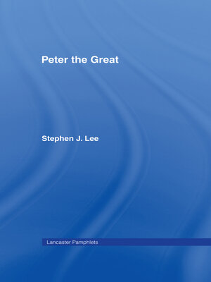 cover image of Peter the Great